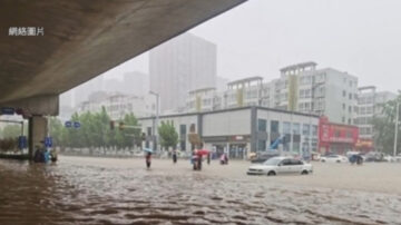 【禁闻】桂林暴雨成灾 大量汽车泡水 371校停课