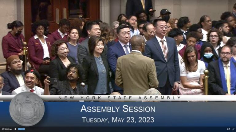 紐約州議會通過友台決議 力挺台灣參與世衛組織