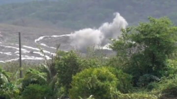 屏東三軍聯訓基地實彈操演 炮擊展現實力