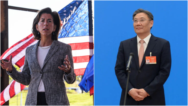 美商務部長雷蒙多會王文濤 科技議題無讓步