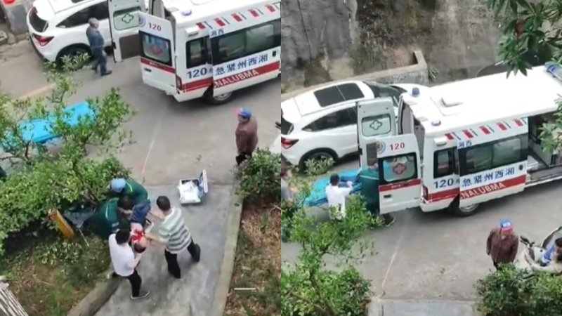 雨傘當降落傘從26樓跳下 中國4歲童奇蹟生還（視頻）