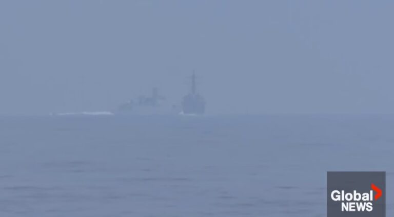 中共船隻「不專業」 在台海與美艦相距不到150碼