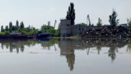 烏控俄炸毀水壩 洪水恐重創烏南部沿岸居民