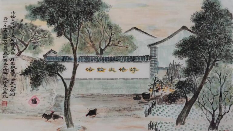 法輪功學員創作藝術作品 慶法輪大法日(組圖)