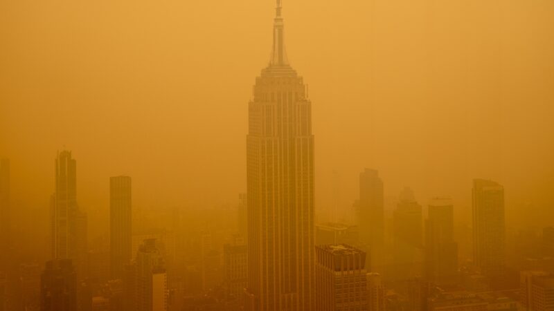 受野火煙霧影響 紐約再次延長空氣質量警報