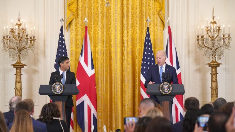 【白宮連線】對抗中共威脅 英美首腦宣布新經濟協議