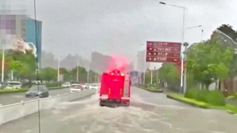 中國南方持續暴雨 廣東14市縣發暴雨預警