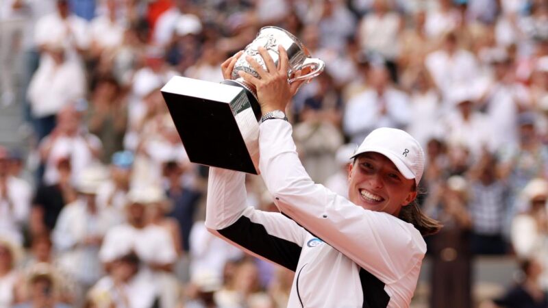 法网女单：斯瓦泰克卫冕冠军 16年来第一人