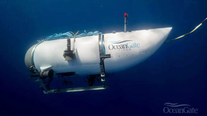 泰坦尼克号观光潜艇失踪 氧气够撑4天