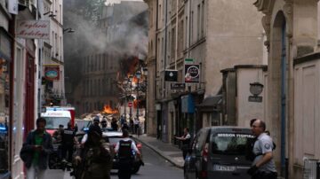 巴黎市中心发生爆炸 至少37人受伤