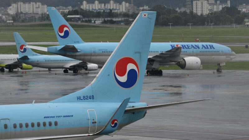 中韓關係惡化之際 韓航空公司暫停部分赴華航班