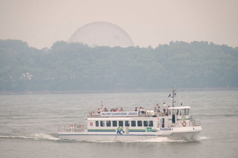 加拿大野火肆虐 蒙特婁空氣品質淪世界最糟城市