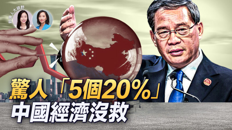 【新唐人大視野】驚人的「5個20%」 中國經濟難救