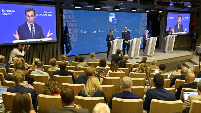 欧盟27国领袖集体发声 反对中共武力攻台