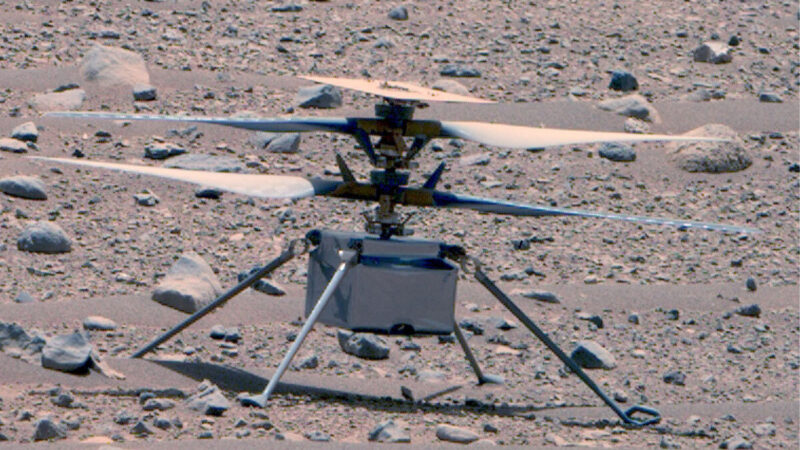 失聯63天 NASA火星無人直升機給家裡通話