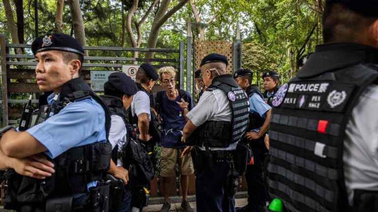香港移交26年 台執政黨：中共擴大高壓治港