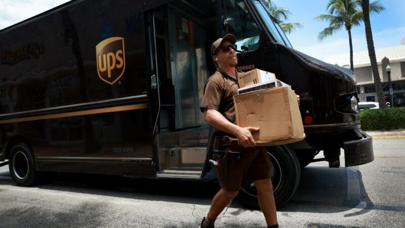 UPS与工会达成初步协议 全国性罢工仍未消除