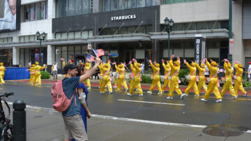 費城慶祝美國獨立日 法輪功隊伍受歡迎