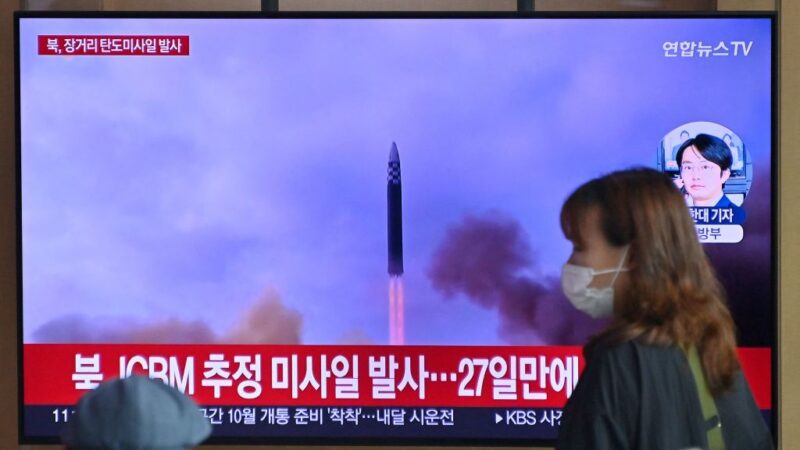 朝鲜飞弹飞行74分钟创纪录 射程恐涵盖美国全境