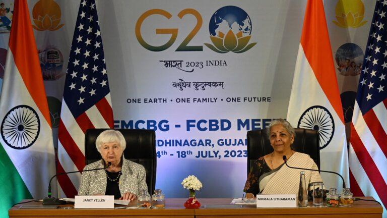 G20財長會議 耶倫：強化與印度經貿關係