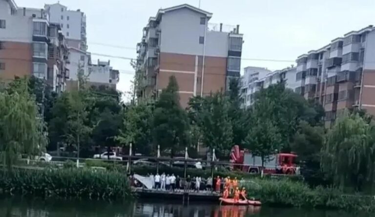 湖南臨湘母子跳河 傳一家三口都是公安 家庭顯赫