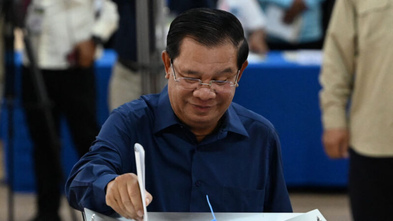柬埔寨大选执政党几无对手 美斥伤害民主将祭签证禁令
