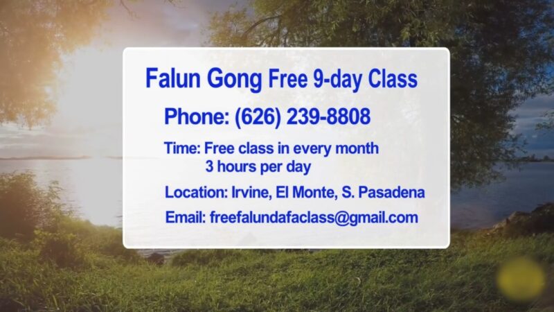 Falun Gong Free 9-day Class in Los Angeles