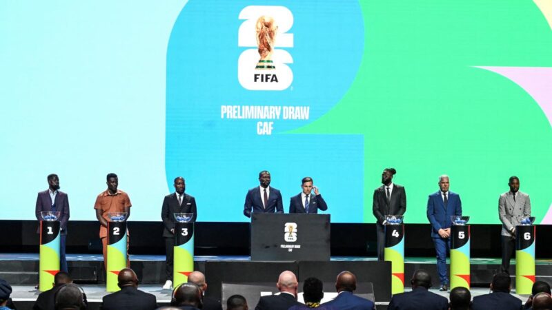 2026世界杯预选赛分组揭晓 中国男足抽“下下签”