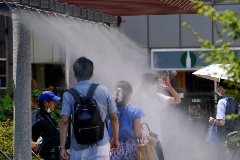 日本酷暑又傳疑似中暑死亡案例 高溫或持續到8月中旬