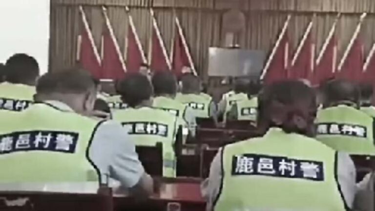 中共加强基層管控 河南一鎮現數十名「村警」