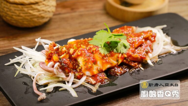 廚娘香Q秀：五味透抽/酒釀乾燒蝦/梅汁咕嚕肉