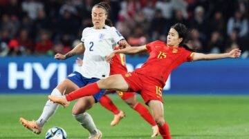 世界杯：中国女足1:6不敌英格兰 无缘淘汰赛