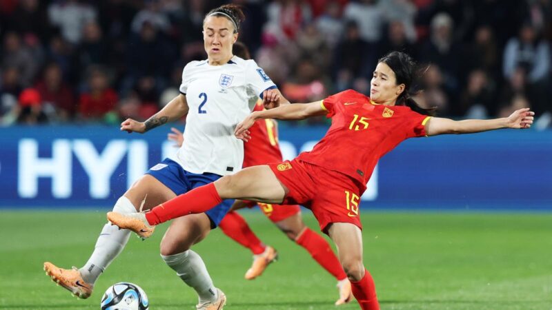世界盃：中國女足1:6不敵英格蘭 無緣淘汰賽