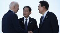 東亞小北約加速成形 美日韓醞釀歷史性聯合聲明