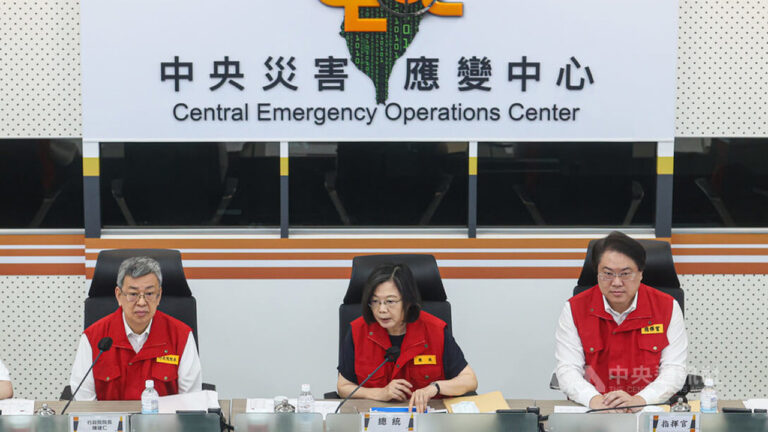卡努颱風今明影響最劇 蔡總統：避免外出