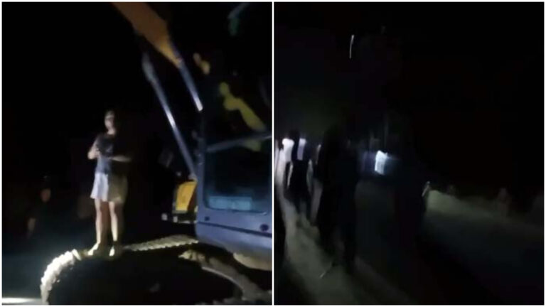 傳河北高碑店半夜挖堤泄洪 村民反抗起衝突(視頻)