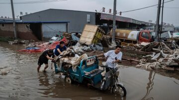 多視頻：涿州洪水漸退 人、畜屍體顯露