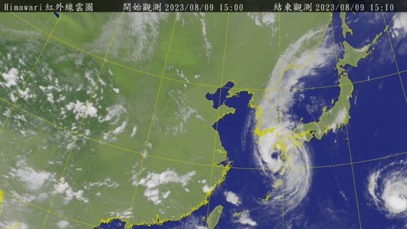台风卡努袭日本九州 宫崎县9天雨量超过往年8月整个月
