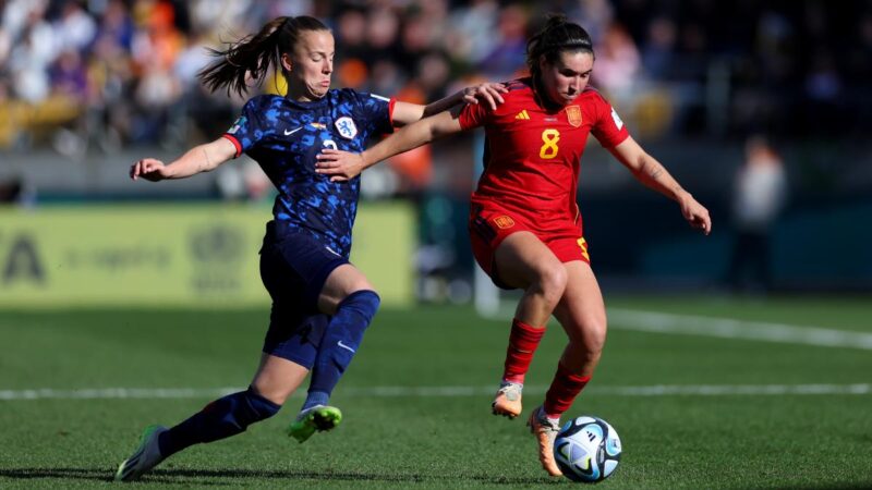 女足世界盃：加時賽淘汰荷蘭 西班牙挺進四強