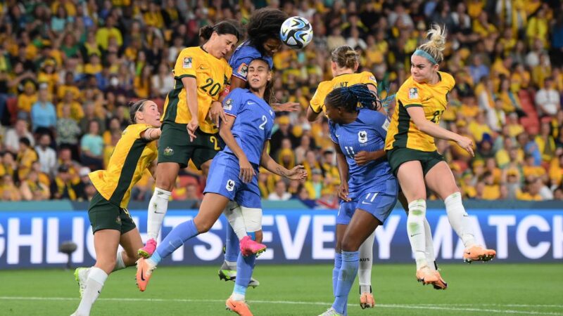 女足世界杯：10轮点球大战 澳大利亚淘汰法国