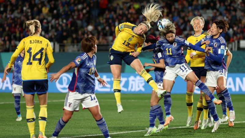 女足世界盃：西班牙瑞典澳洲英格蘭進半決賽
