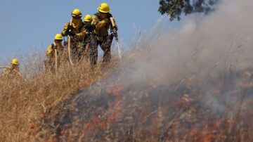 雷擊引發至少19起野火 北加發布疏散令