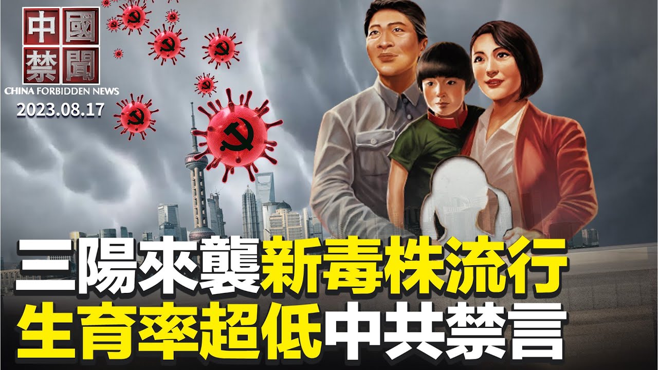 【中国禁闻】8月17日完整版 | 中国生育率 | 因言获罪 | 失业青年 | 新唐人电视台