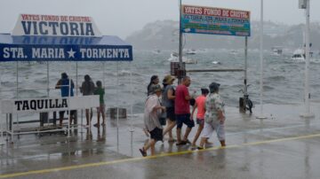 颶風「希拉裡」入境加州 本週末或有強降雨