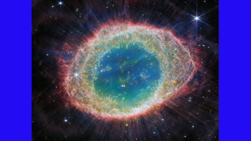 超炫 NASA韦伯望远镜捕捉恒星生命最后阶段