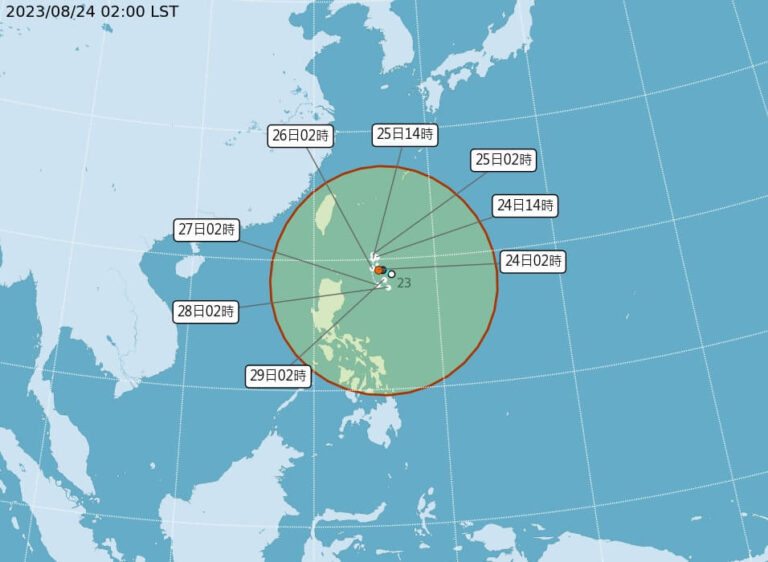 颱風蘇拉生成 歐美模擬：原地打轉5天後撲向台灣