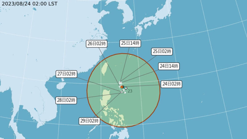台风苏拉生成 欧美模拟：原地打转5天后扑向台湾