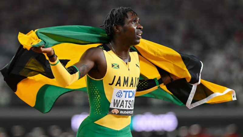 田徑世錦賽：男子400米 牙買加小將逆轉奪冠