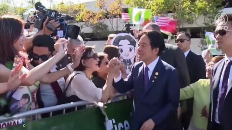 加部分華人團體為中共站台 反賴清德過境