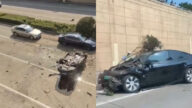 江蘇常州隧道口三車相撞 慘烈視頻曝光（視頻）